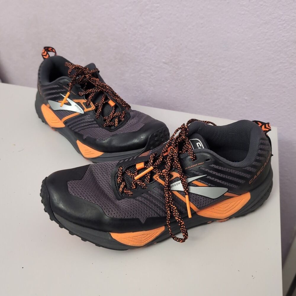 Brooks Cascadia 13 Shoes Mens Size 8 Multicolor Shoes Brooks No Insoles